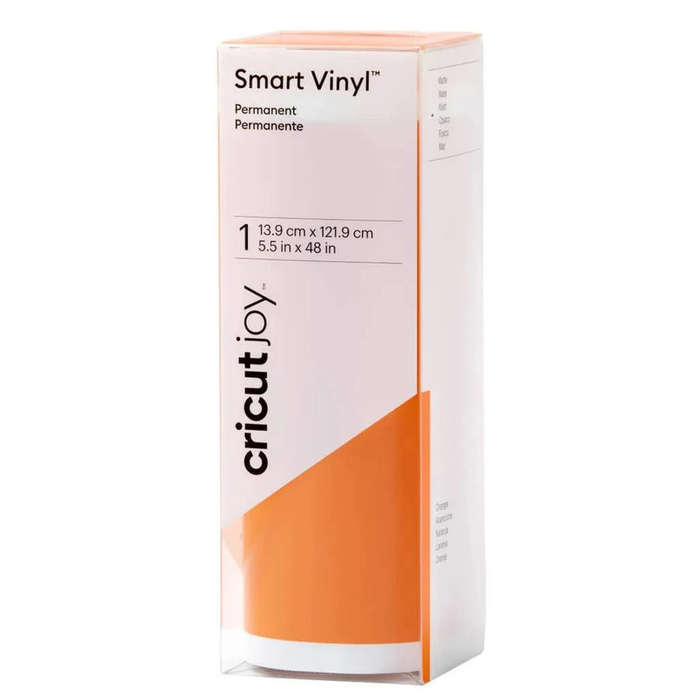 Cricut Smart Vinyl Orange Matte Heat Transfer Roll  Cricut Joy