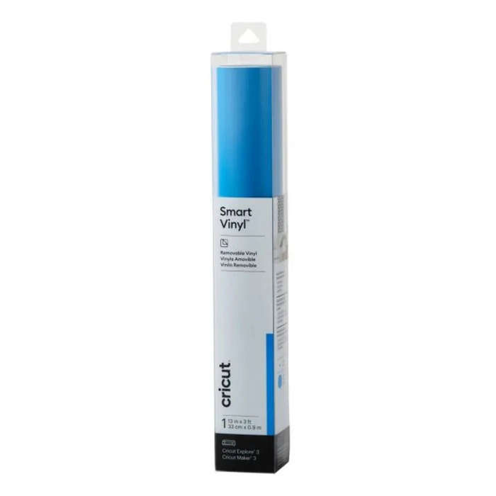 Cricut Smart Vinyl Removable Blue  33cm x 0.9m Roll