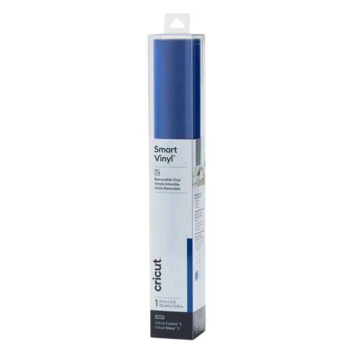 Cricut Smart Vinyl Removable Blue  33cm x 0.9m Roll