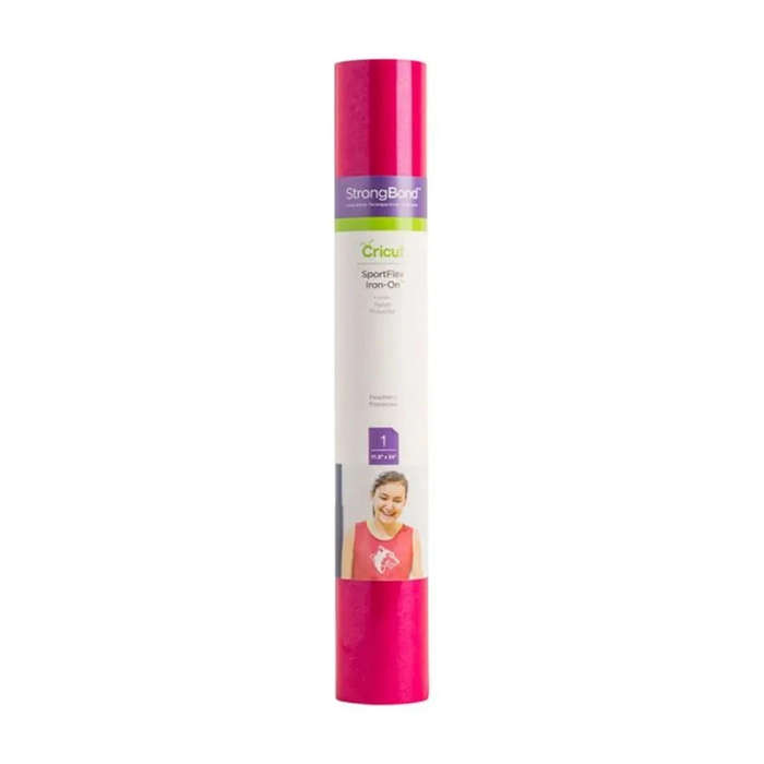 Cricut SportFlex Iron-On Pink Roll 28cm x 61cm