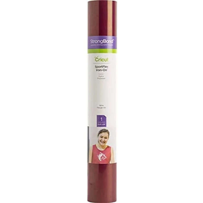 Cricut SportFlex Iron-On  Wine 30x61 cm