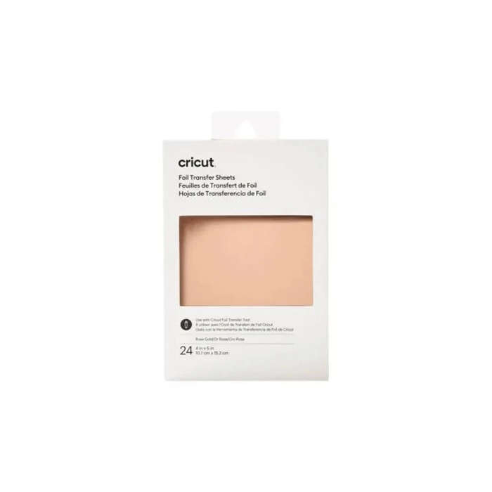 Cricut Transfer Foil Sheets  Rose Gold 10x15 cm