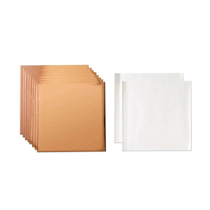 Cricut Transfer Foil Sheets Rose Gold 12"x12"  8 Pack