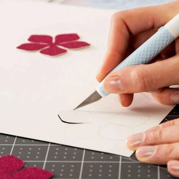 Cricut TrueControl Knife Kit with 5 Blades  Blue & White