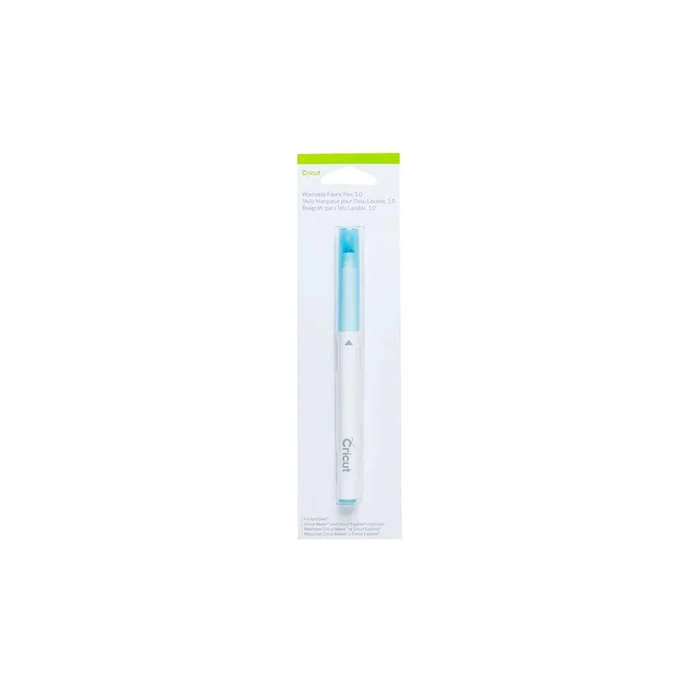 Cricut Washable Fabric Pen  Blue/White, 1 Pack for Sewing & Crafts