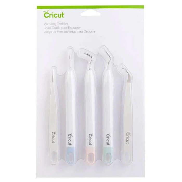 Cricut Weeding Tool Set - Fine Tweezers, Hook Weeder & More