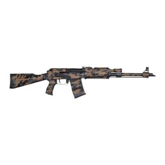 Daglioglu Ak47 CAMO Blank/Pepper Rifle 2 Mags (Full-Semi Auto|15+1|9mm PAK)