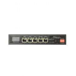DATAENERGY Solar Switch 5 Port PoE Gigabit + 1 SFP (15A MPPT) Part No: NW500