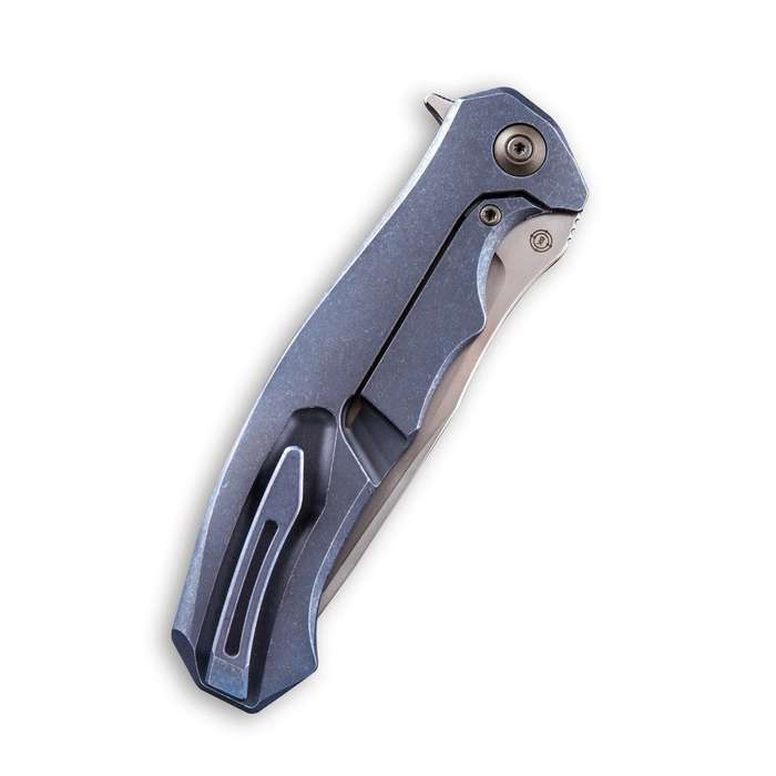 WEKNIFE 037 Flipper Knife Titanium Handle (4.07" M390 Blade) 910B