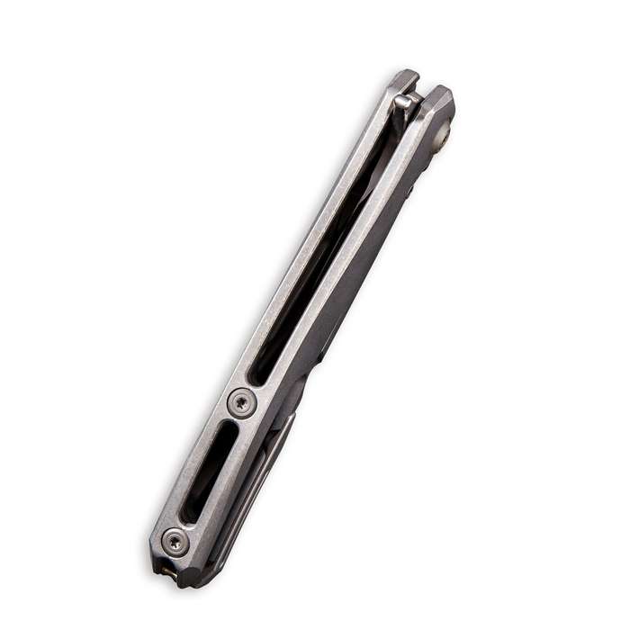 WEKNIFE 037 Flipper Knife Titanium Handle (4.07" M390 Blade) 910C