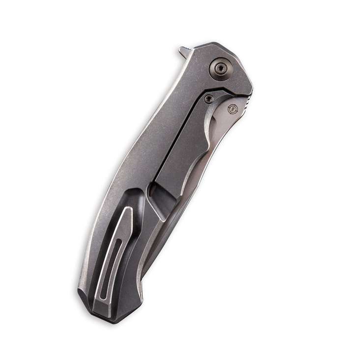 WEKNIFE 037 Flipper Knife Titanium Handle (4.07" M390 Blade) 910C
