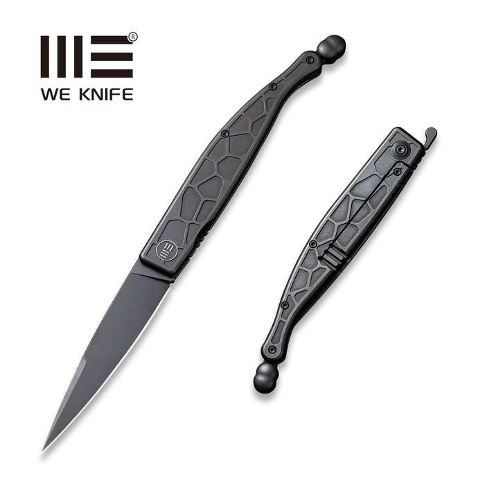 WEKNIFE Roman Front Flipper Knife Titanium Handle (3.95" CPM S35VN Blade) 2008C