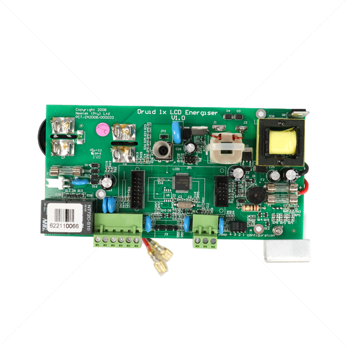 Nemtek Druid 13 LCD Display PCB Energizer Replacement | EF80-1