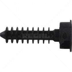 Easyhold Plug - 8mm Black /100 pack(use with CA02-2 / CA04 cable Ties) Part No: HW29-1
