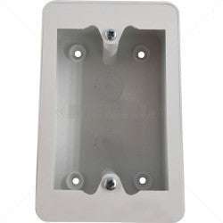 Enclosure PVC - 4 x 2 inch Surface Mount Box Part No: CA12-5