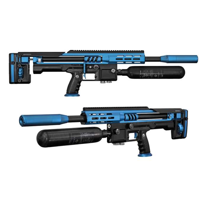 Epoch Skout Teal Blue PCP Rifle (Bolt Action|30|1100 FPS|60J|88cm|4.5kg|5.5mm)
