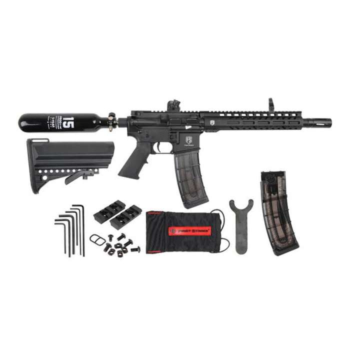 First Strike Tiberius Arms T15 Carbon Limited Edition Paintball Rifle (Semi Auto|HPA|HOP/20|330 F...