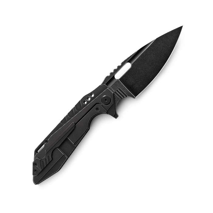 BESTECH SHODAN BT1910D Titanium+Carbon Fiber Handle: 3.86" S35VN Blade