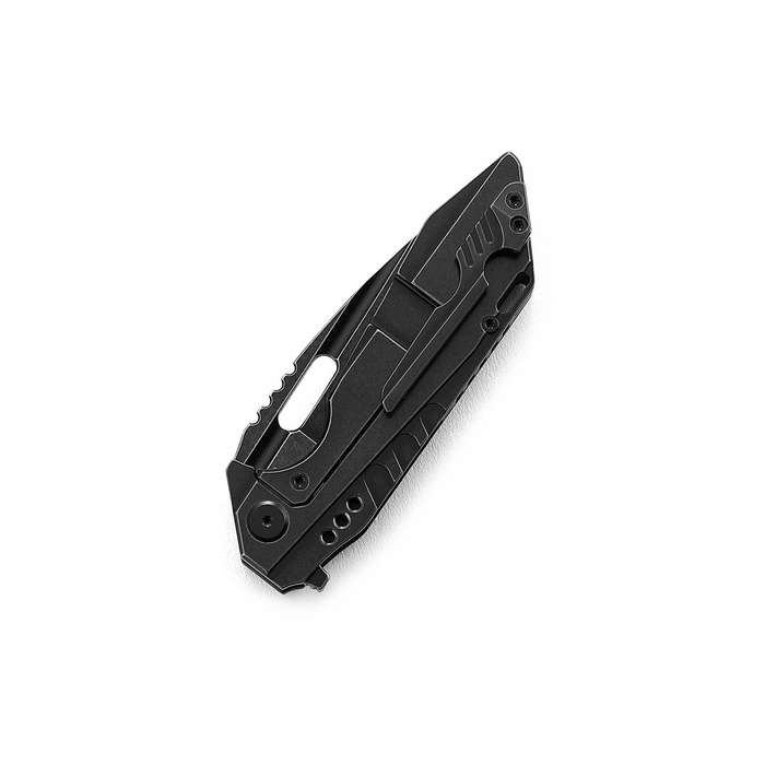 BESTECH SHODAN BT1910D Titanium+Carbon Fiber Handle: 3.86" S35VN Blade