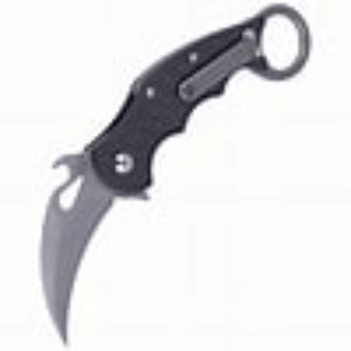FOX KARAMBIT FRAME LOCK WITH CARBON FIBRE HANDLE BEAD BLASTED Knife FX-599TICS
