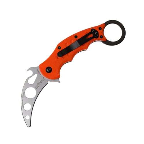 FOX Training Folding Karambit 2.56" Orange - FOX-599TK