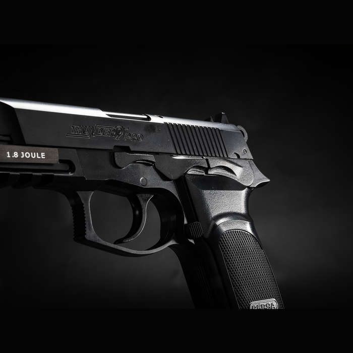ASG Bersa Thunder Pro Gas Gun (Semi Auto|NBB|CO2|19 Rounds|400 FPS|2.6J|4.5mm BB) 17302 - GSA