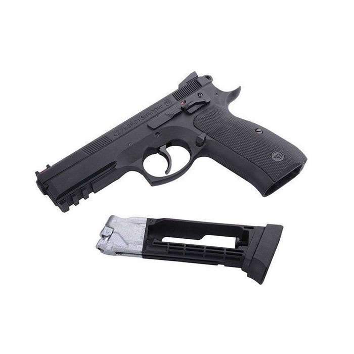 ASG CZ75 SP-01 Shadow Gas Gun (Semi Auto|NBB|CO2|21 Rounds|380 FPS|2.4J|4.5mm BB) 17526