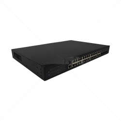 GENATA 24 Port Gigabit PoE Managed + 4 Gbps RJ45/SFP (Combo) Switch Part No: NW114-4