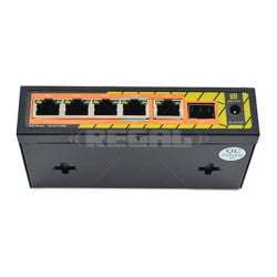 GENATA 4 Port Gigabit PoE Extender + 1 Gbps RJ45 + 1 SFP (No PSU) Part No: NW101-2