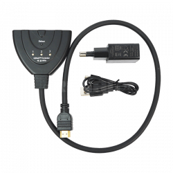 HDMI Switch 3 in 1 out selector Part No: NW278-3