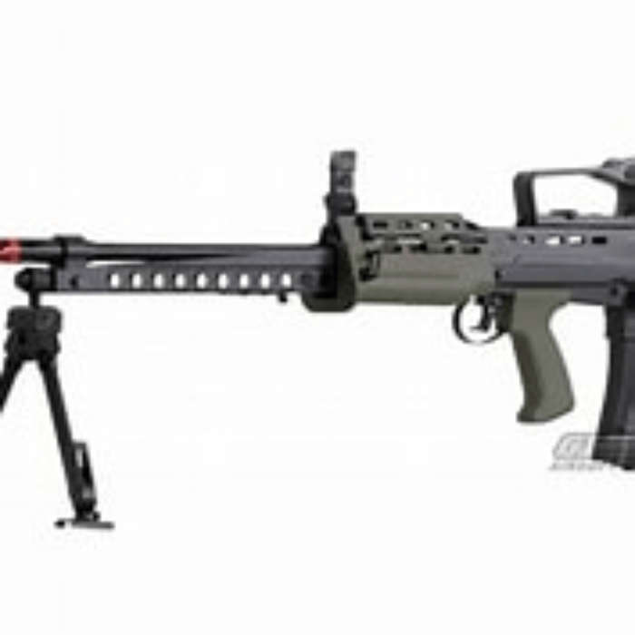 ICS AIRSOFT L86 A2 LSW AIRSOFT RIFLE  ICS-86