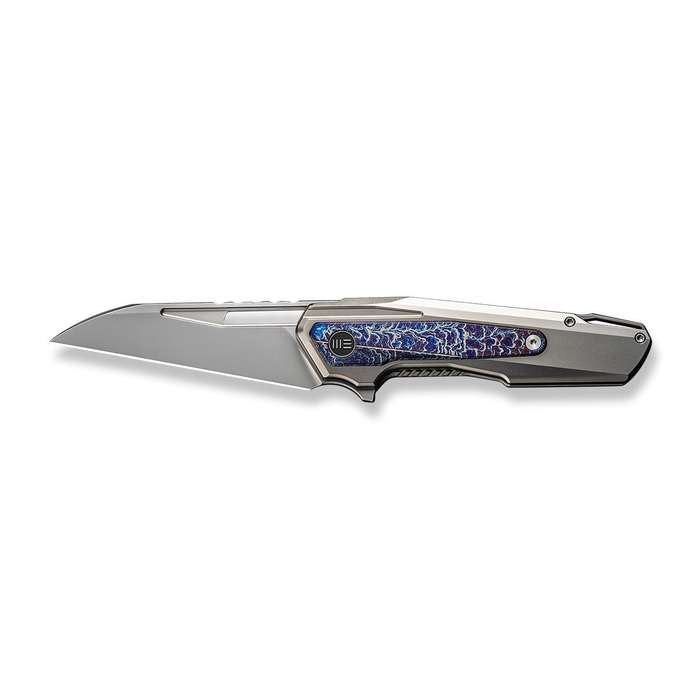 WEKNIFE Falcaria Flipper & Thumb Hole Knife Titanium Handle (3.64" CPM 20CV Blade) WE23012B-1
