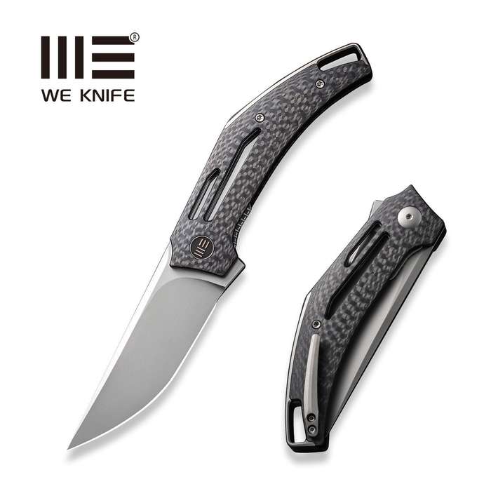 WEKNIFE Speedliner Flipper Knife Carbon Fiber Handle (3.39" CPM 20CV Blade) WE22045B-1