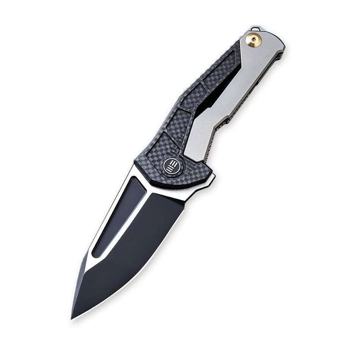 WEKNIFE Sugga Flipper Knife Titanium & Carbon Fiber Handle (3.55" CPM S35VN Blade) 915B