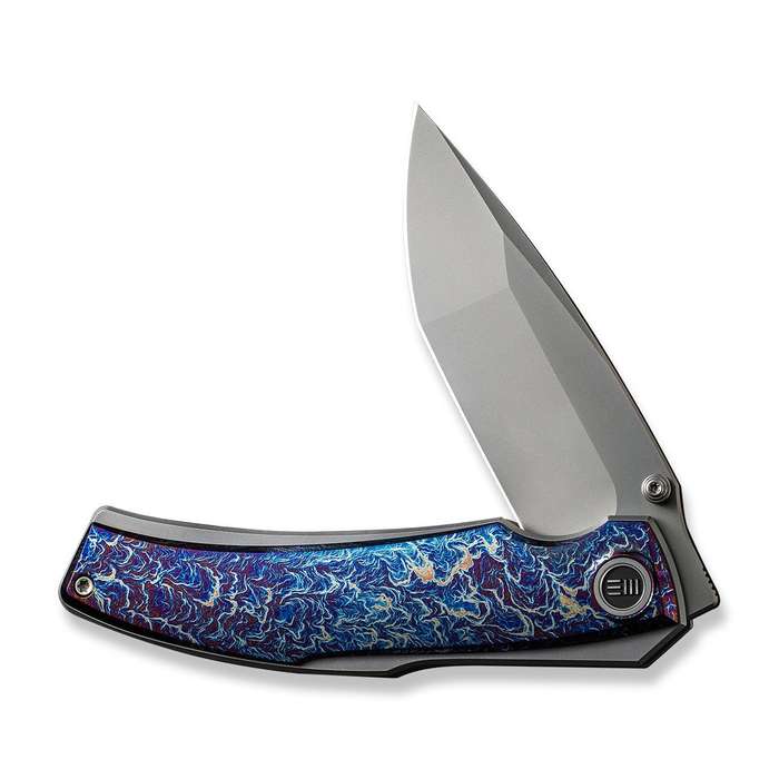 WEKNIFE Swordfin Front Flipper & Thumb Stud Knife Titanium Handle (3.28" CPM 20CV Blade) WE23067-1