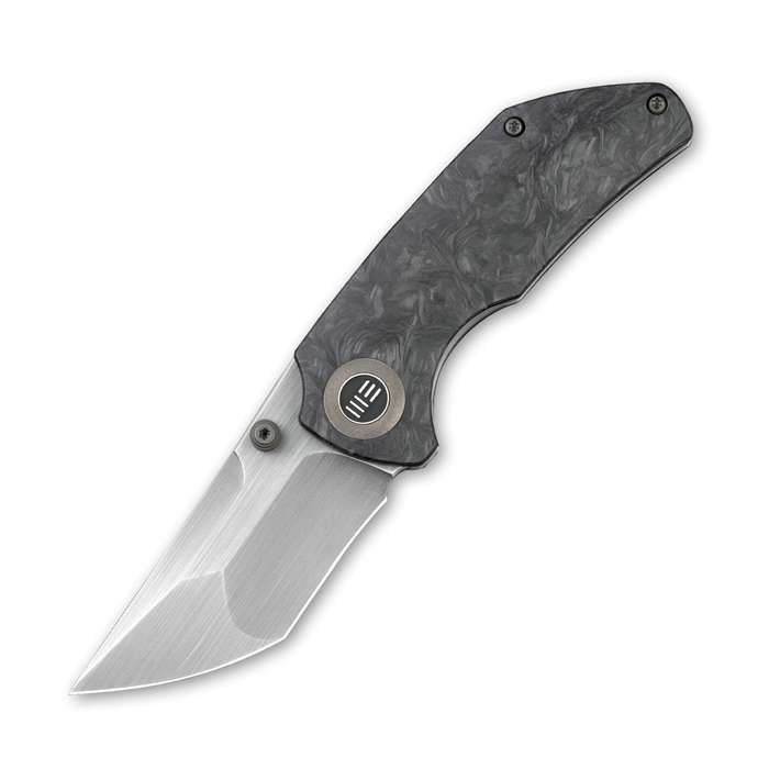 WEKNIFE Thug Thumb Stud Knife Titanium & Carbon Fiber Handle (2.69" CPM 20CV Blade) 2103C