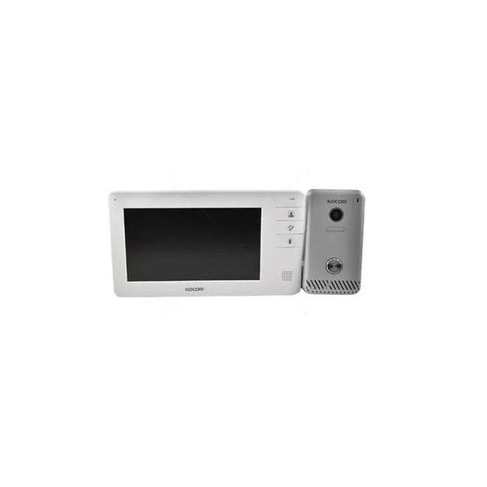 Kocom CC03-17-3 Hands-Free Video Intercom Kit with 1MP Gate Station & 7-Inch Monitor