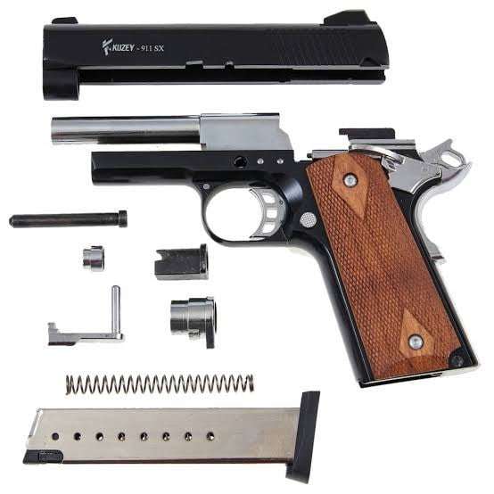 Kuzey 911 SX Black Blank/Pepper Gun (Semi Auto|9+1|9mm PAK)