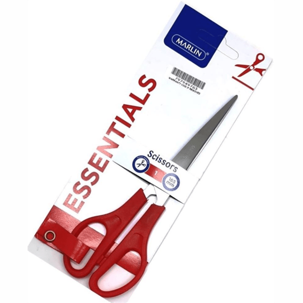 Marlin Large Scissors 165mm Red