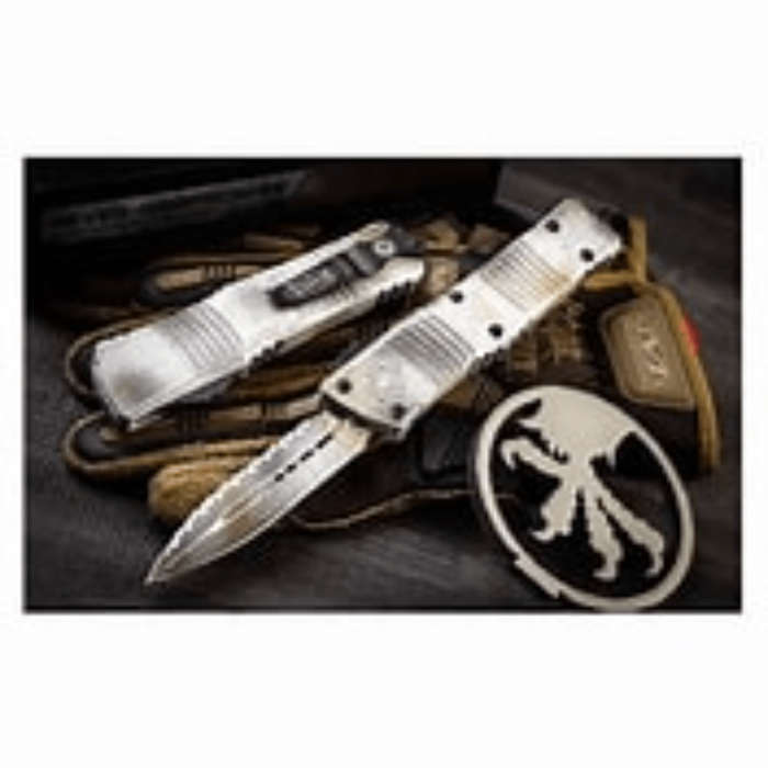 Microtech Combat Trooden D/E Sand Trooper- 142-3SAD