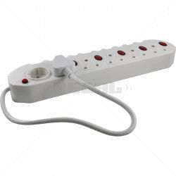 Multiplug 11-Way 5x3 Pin 6x2 Pin Switched Part No: HW35