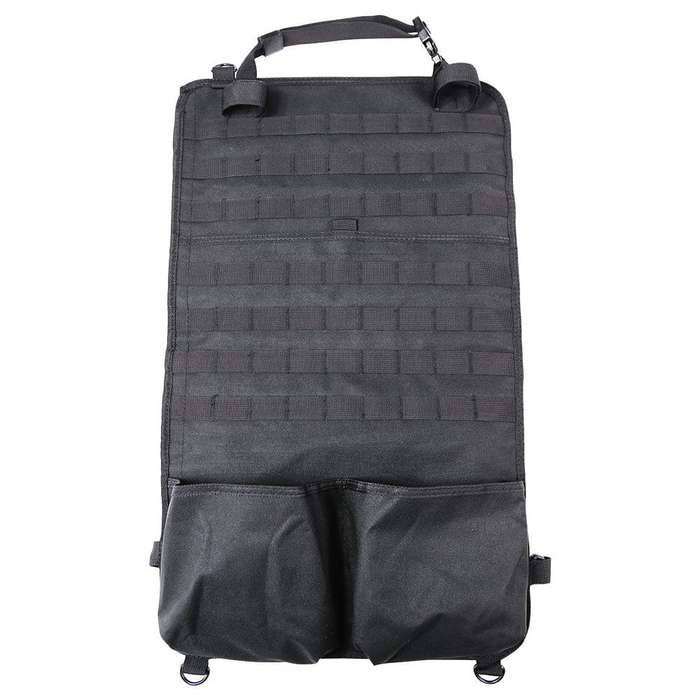 NcStar Bag Tactical Molle Seat Panel Organizer /Black (Vehicle Compatible Accessory)