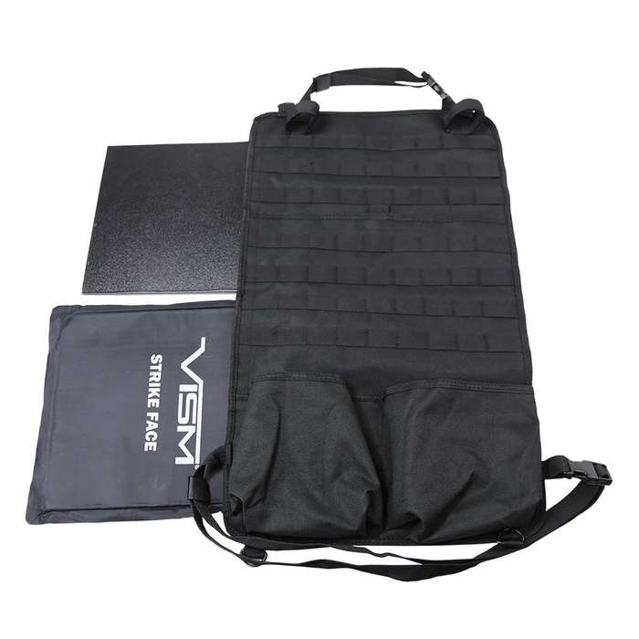 NcStar Bag Tactical Molle Seat Panel Organizer /Black (Vehicle Compatible Accessory)