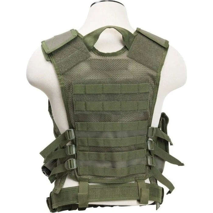 NcStar Vism Tactical Vest [Med-2Xl] - Green