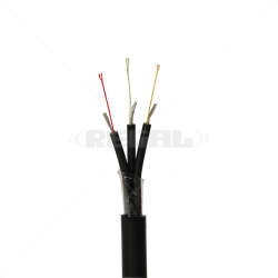 Nemtek 3 Core HT Cable 100m Black - Heavy-Duty Electric Fence Connection