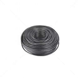 Nemtek 3 Core HT Cable 100m Black - Heavy-Duty Electric Fence Connection