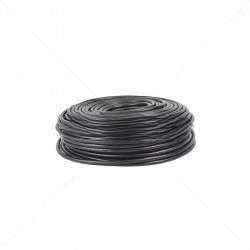 Nemtek 3 Core HT Cable 100m Black - Heavy-Duty Electric Fence Connection