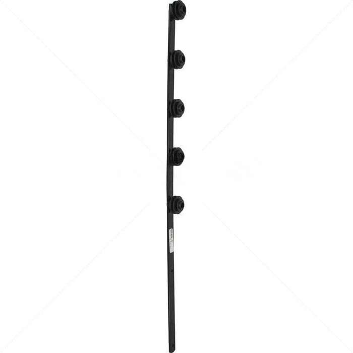Nemtek Fence Pole 5 Line Flat Bar Black Electric Fence Post | EF09-1
