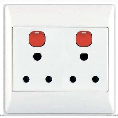 Noble 2X16A Dedicated Wall Plug W/Box