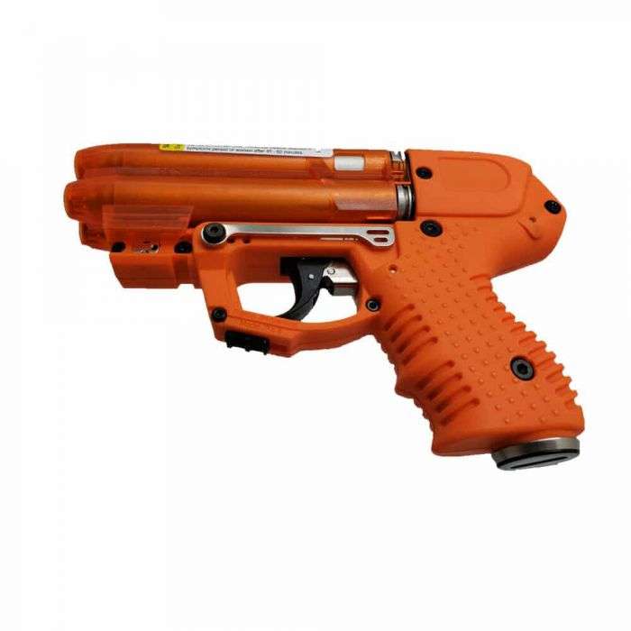 Piexon JPX6 Jet Protector Pepper Pistol - Orange, 4 Shot Magazine